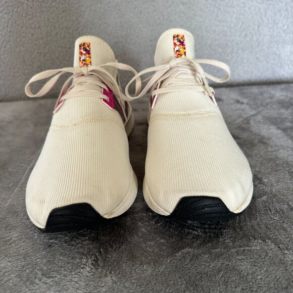 New Balance Nergize Sport Running Shoes Womens 12 Cream‎ REVlite Sneakers - Picture 3 of 11